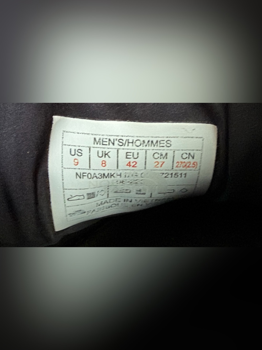 The North Face Thermoball Traction Bootie Slipper Shoe Brown Black Men's Size 9 - Picture 8 of 8